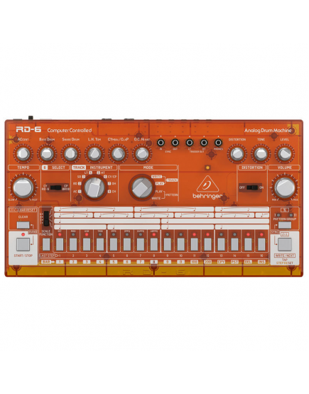Behringer RD-6 TG Translucent orange